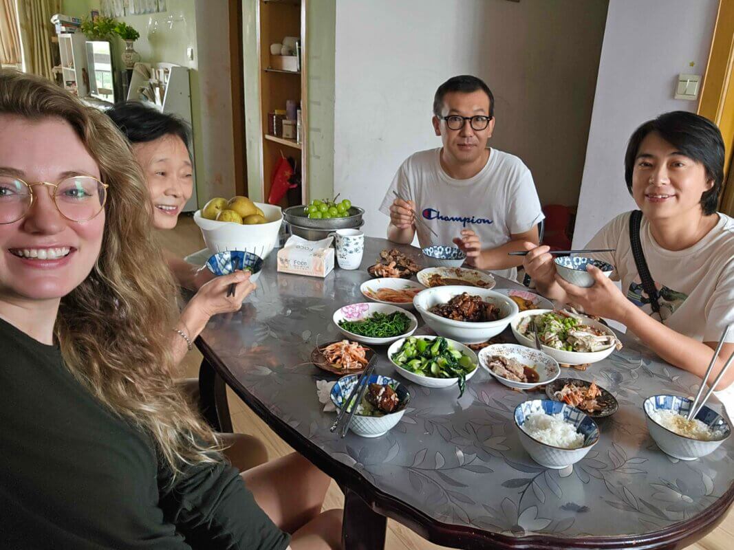 Hannah at her LTL Homestay